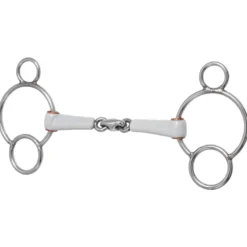 3-Ring Gebiss, doppelt gebrochen