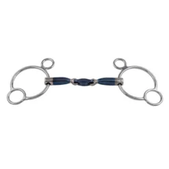 2,5-Ring Gebiss, doppelt gebrochen, Sweet Iron, 16 mm
