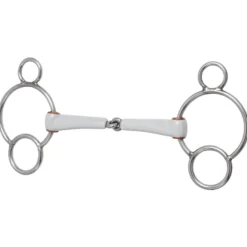 3-Ring Gebiss, einfach gebrochen