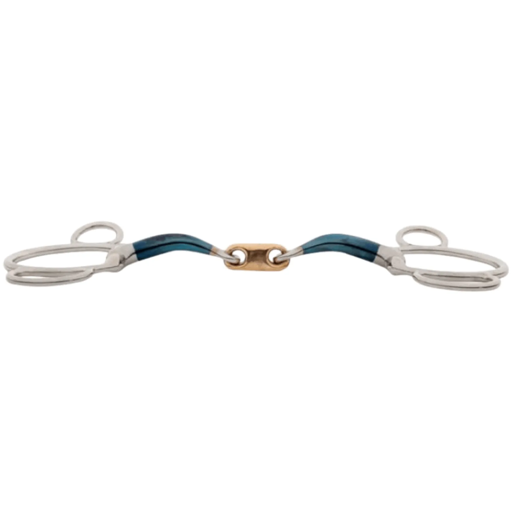 3-Ring Gebiss Ergonomic Lock Up, doppelt gebrochen, 14 mm