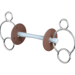 3-Ring Gebiss, mit Comfortstange