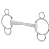 3-Ring-Gebiss mit Olivenkopfstange
