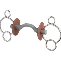 3-Ring-Gebiss mit Zungenbogenstange