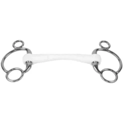 2,5-Ring Olivenkopftrense, Inno Sense, Mullen, Stangengebiss, Kunststoffgebiss
