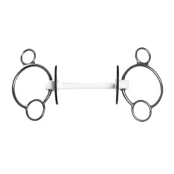 2,5-Ring Trense Inno Sense, Flexi Soft, Kunststoffgebiss, Stangengebiss