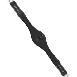 Sattelgurt 3A009FR Spezial, Langgurt, Leder, mit Kunstfell, beidseitig elastisch