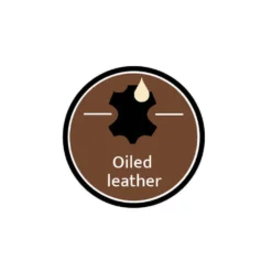 Sattelgurt Casper, Kurzgurt, geöltes Leder, mit Elast