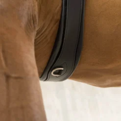 Sattelgurt 2-in-1 Sohoflex, Langgurt, Leder, mit Fell