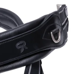 Sattelgurt 2-in-1 Sohoflex, Langgurt, Leder, mit Fell