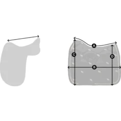 Schabracke No.I, Dressurschabracke