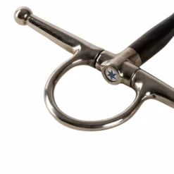 Schenkeltrense Sweet Iron, doppelt gebrochen, Gebiss