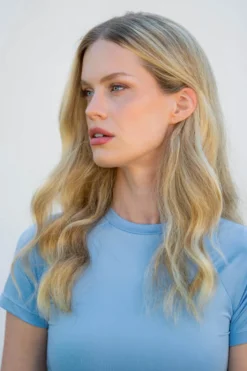 Shirt Damen Dynamic Base Layer Midsummer Blue, Trainingsshirt, kurzarm