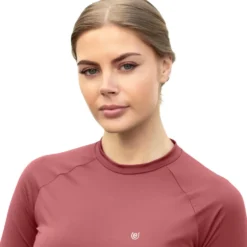 Shirt Damen Dynamic Base Layer Amber Rose, Trainingsshirt, langarm