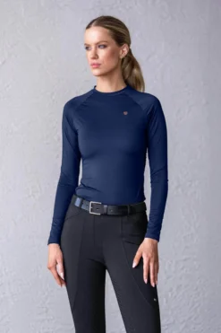 Shirt Damen Dynamic Base Layer Lagoon Blush, Trainingsshirt, langarm