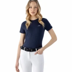 Shirt Damen Eqberek, Baumwollshirt, kurzarm