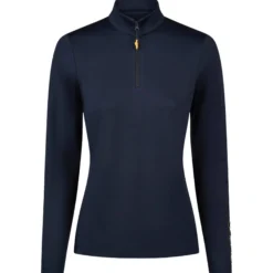 Shirt Damen Zip Shirt HW26, Trainingsshirt, Funktionsshirt, langarm