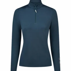 Shirt Damen Zip Shirt HW26, Trainingsshirt, Funktionsshirt, langarm