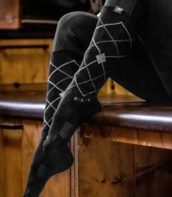Socken Argyle, Reitsocken