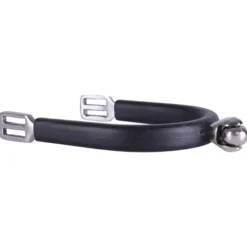 Sporen Damen, Rollensporen, mit Kautschuk, horizontale Rolle