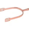 Sporen Damen Roségold mit Sporenriemen, Dornsporen, abgerundet