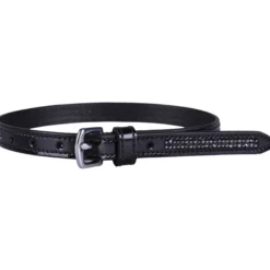 Sporenriemen Las Vegas, 2er Set, Leder, Lack, Glitzersteine
