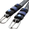 Sporenriemen Ocean, Leder, mit Glitzersteinen