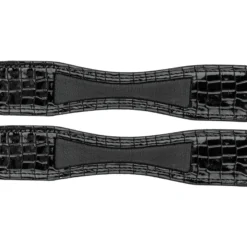 Sporenschutz, Leder, Lack, Croco-Optik