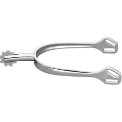 Sporen Ultra fit, flaches Halsende und Rad, 40 mm Halslänge