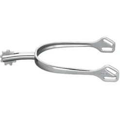 Sporen Ultra fit, flaches Halsende und Rad, 45 mm Halslänge