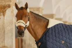 Stalldecke Comfort, 100 g, mit Kunstfell