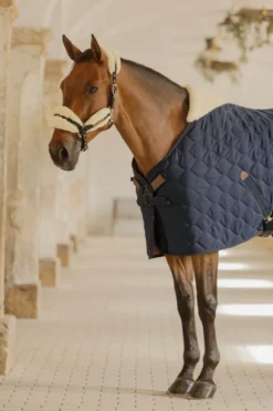 Stalldecke Comfort, 100 g, mit Kunstfell