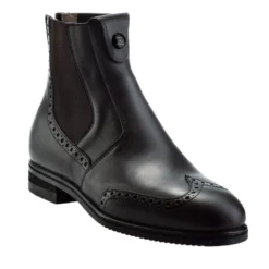 Stiefeletten Damen Marilyn, mit Budapester Lochmuster, Reitstiefeletten, Leder