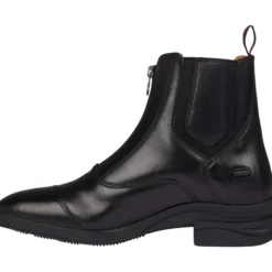 Stiefeletten Zip, mit Frontreißverschluss, Leder, Damen, Herren