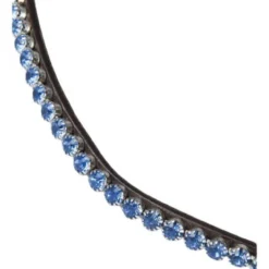 Stirnriemen Big Deep Sapphire, geschwungen