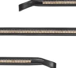 Stirnriemen, mit Gold Clincher
