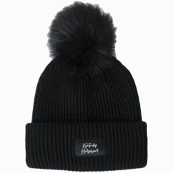 Strickmütze Beanie Fur, Wintermütze, Kunstfell