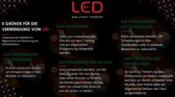 Therapiegamaschen LED-Rotlicht-Therapie FS26, 2 Stück