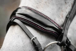 Trense Pony Diamante Flash FS26, schwedisch kombiniert, ohne Zügel