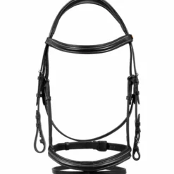 Trense Raised and Padded, englisch kombiniert, mit Zügel