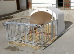 Troghalter für Langfuttertrog