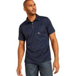 T-Shirt Herren Rebar Foreman, Poloshirt, kurzarm