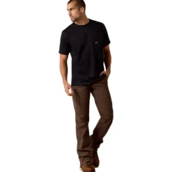 T-Shirt Herren Rebar Workman, kurzarm