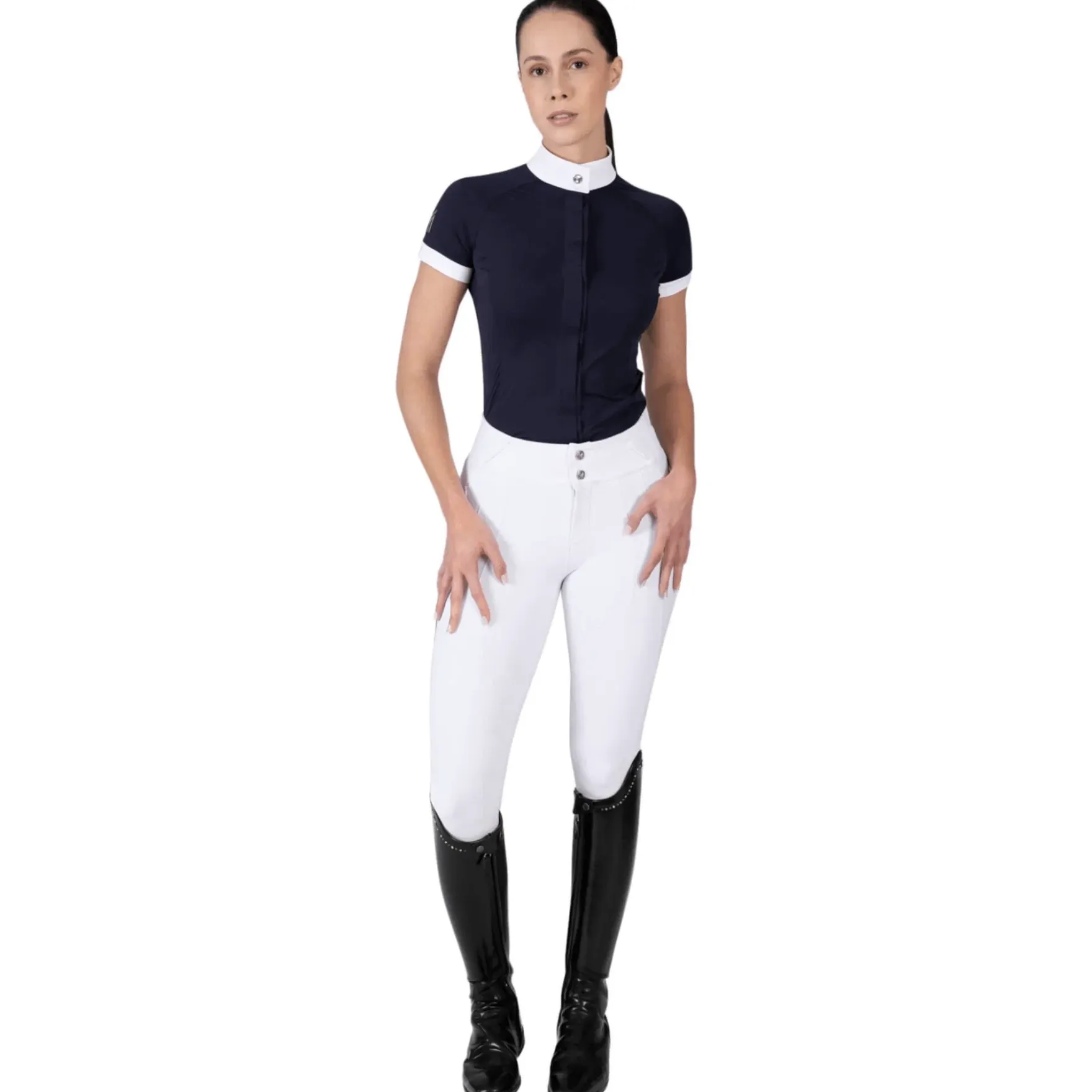 Turniershirt Damen Aira, kurzarm