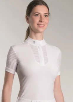 Turniershirt Damen Apolline, kurzarm
