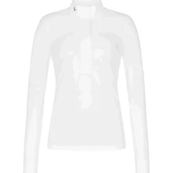 Turniershirt Damen Half Zip, langarm