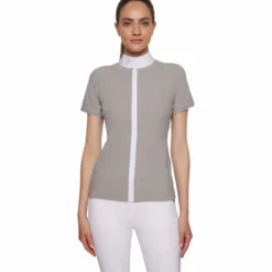 Turniershirt Damen Julia Spring Flower, kurzarm, UV-Schutz