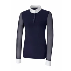 Turniershirt Damen mit Mesh 1/1 Arm, langarm