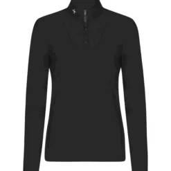 Turniershirt Damen New Center Line Polo Mesh, langarm