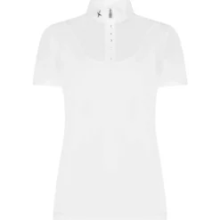 Turniershirt Damen Polo Mesh, kurzarm