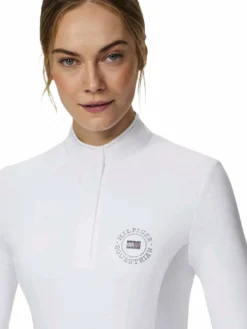 Turniershirt Damen Taylor Glitzersteine HW25, langarm
